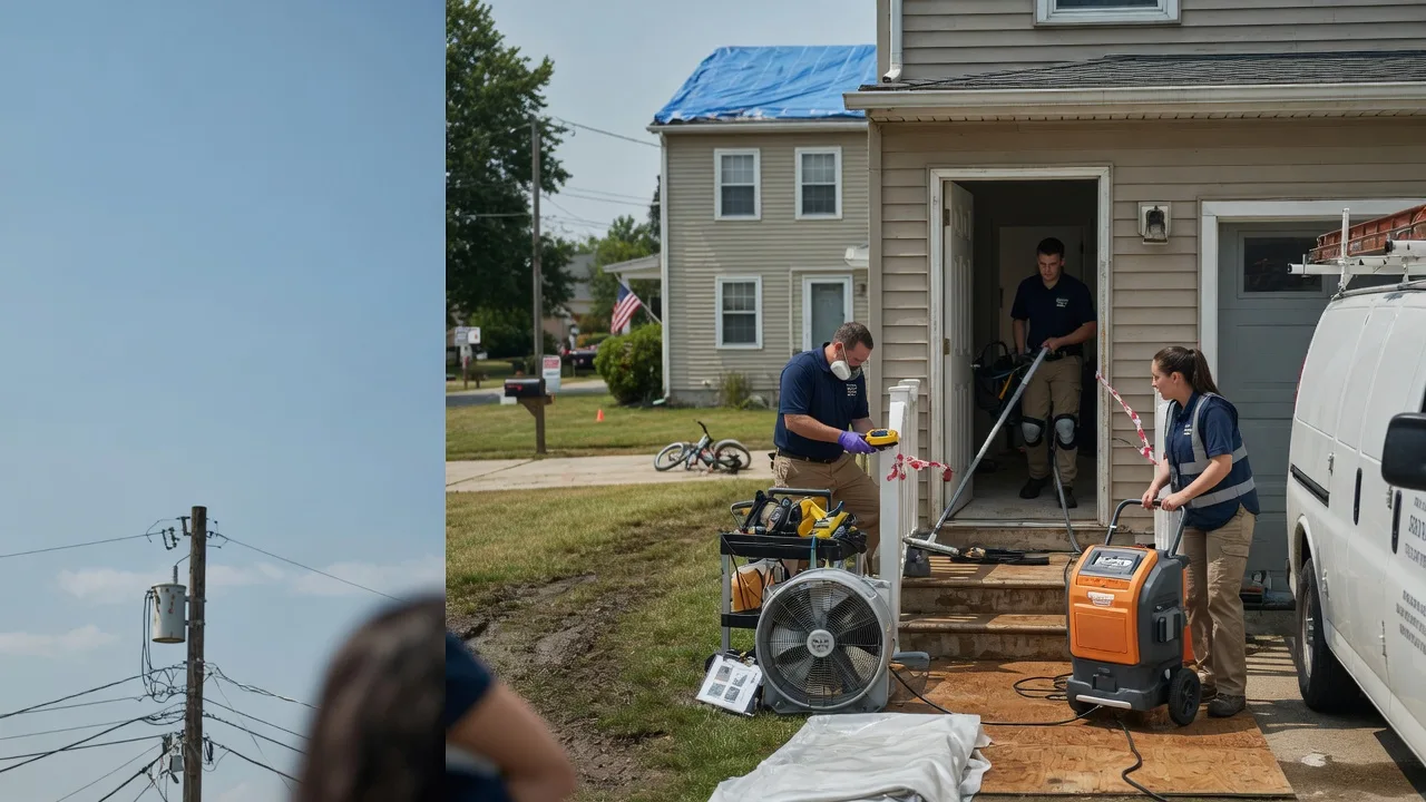 Water Damage Repair in Hartsburg, IL near me